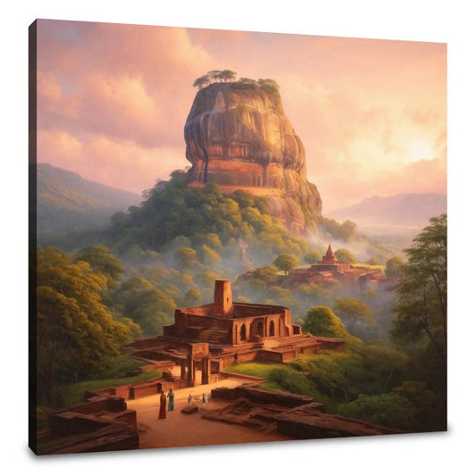 Sunrise at Sigiriya Canvas