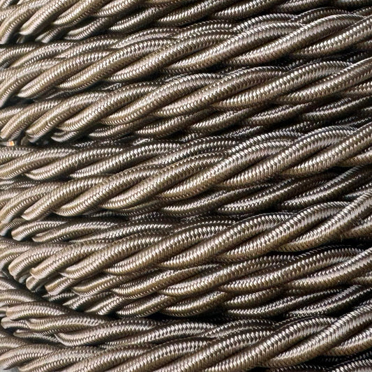 Espresso - Lola's Leads Fabric Extension Cable