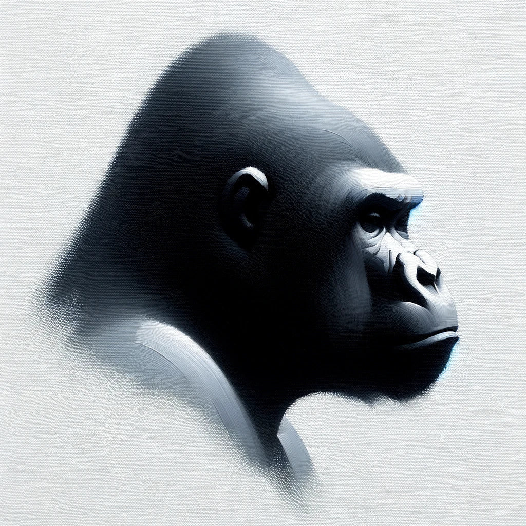 Essence of Gorilla Canvas