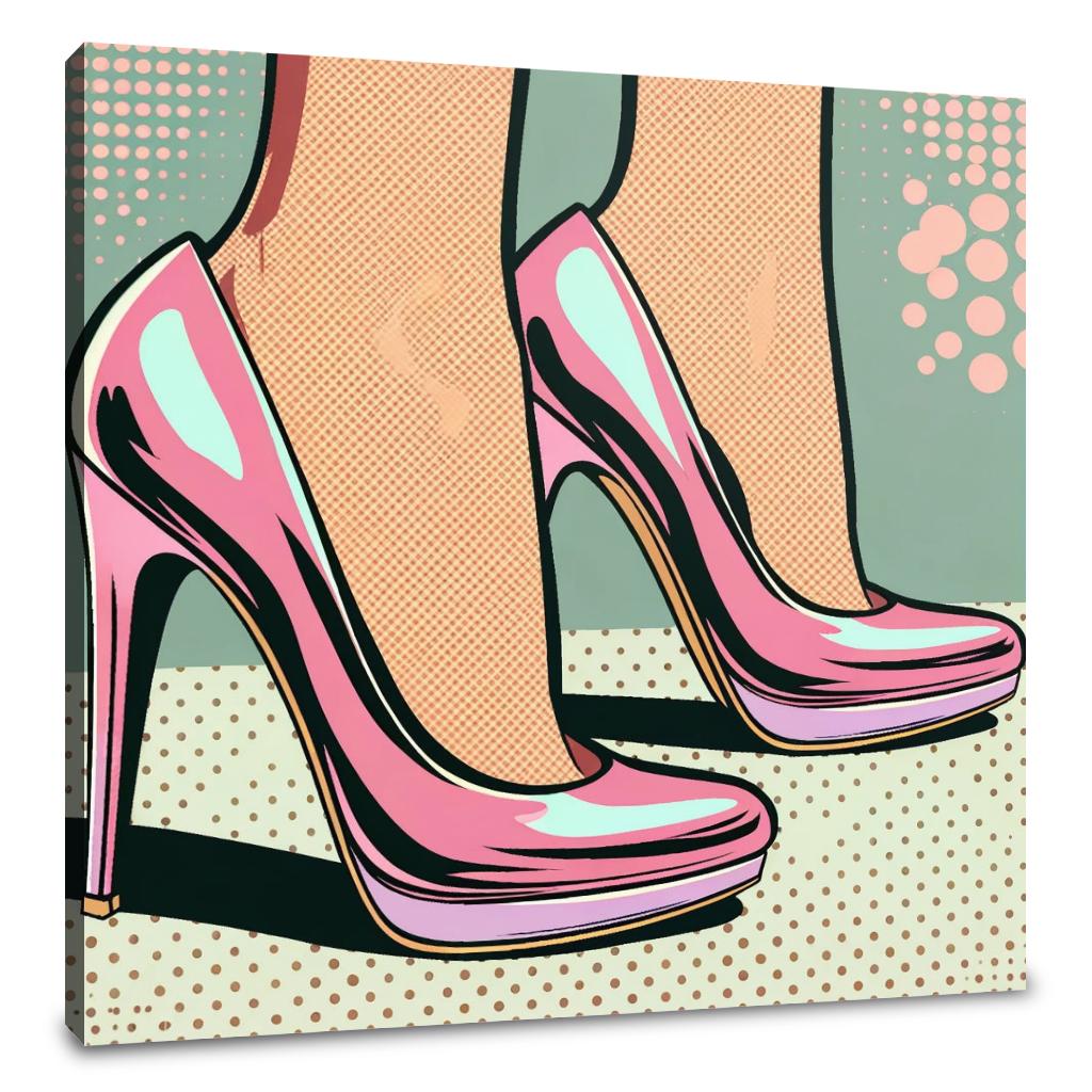 Chic Heels Canvas