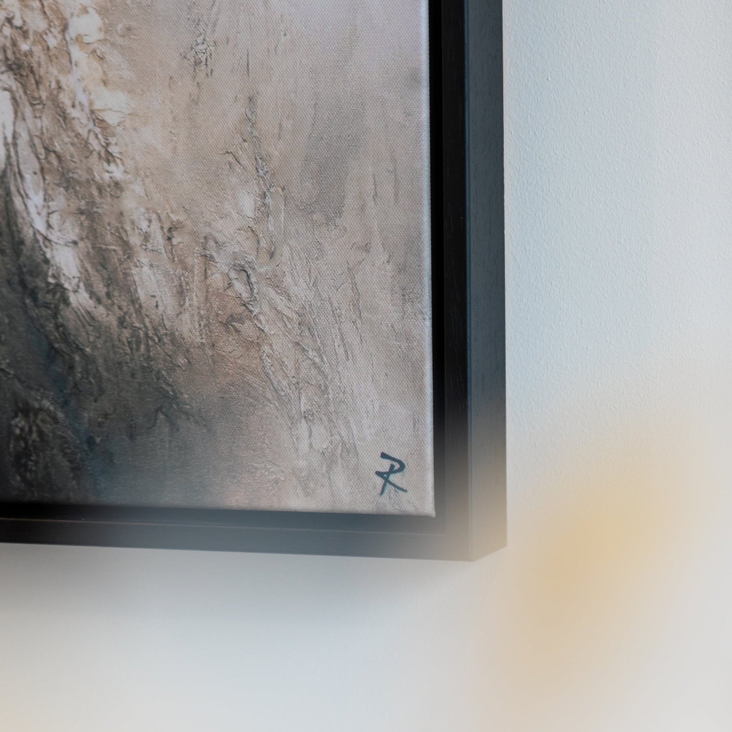 Eternal I Landscape Framed Printed Canvas