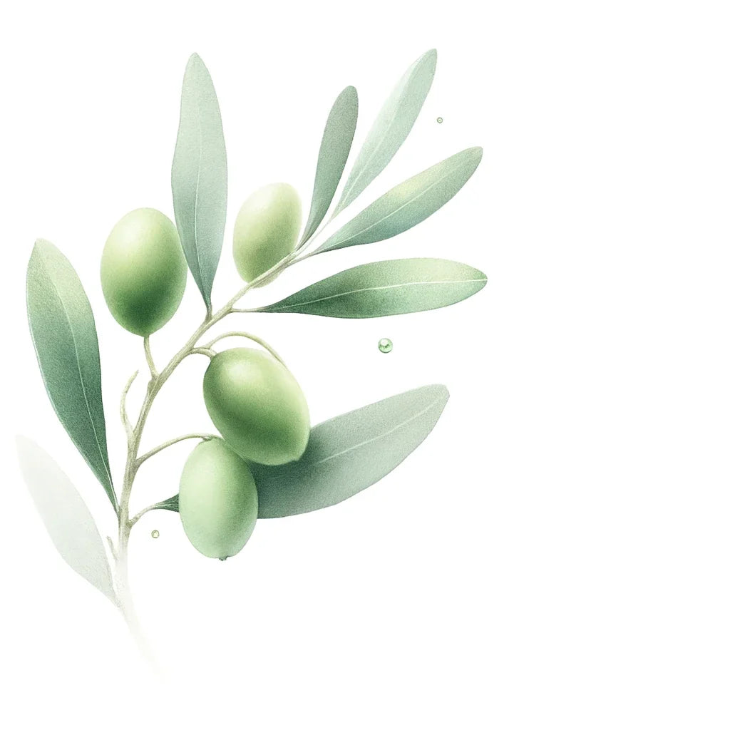 Ethereal Olive Branch Canvas