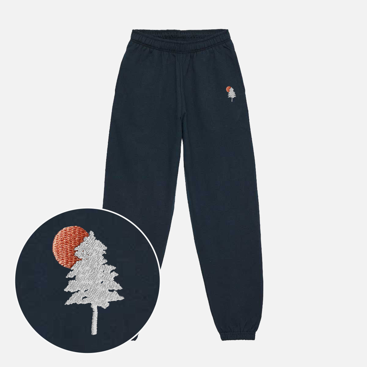 Evergreen Embroidered Joggers (Unisex)