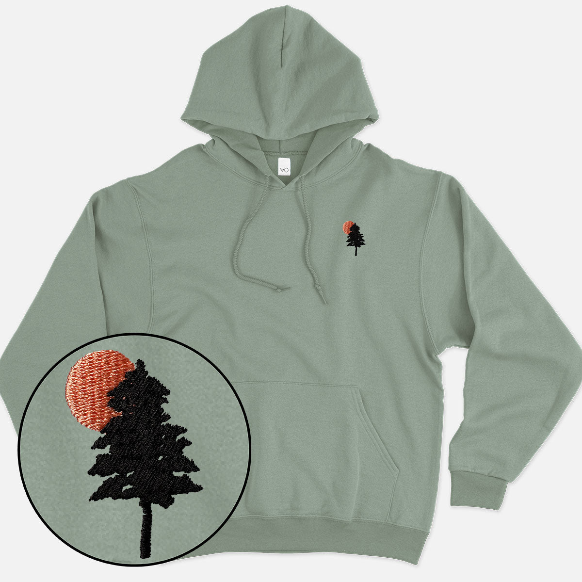 Evergreen Embroidered Hoodie (Unisex)