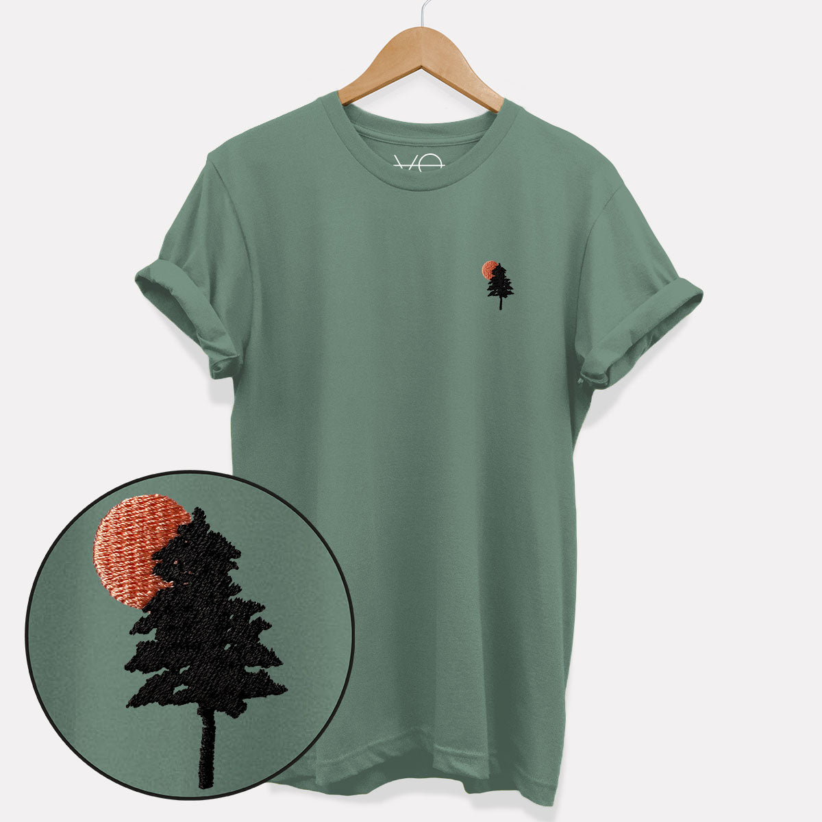 Evergreen Embroidered T-Shirt (Unisex)