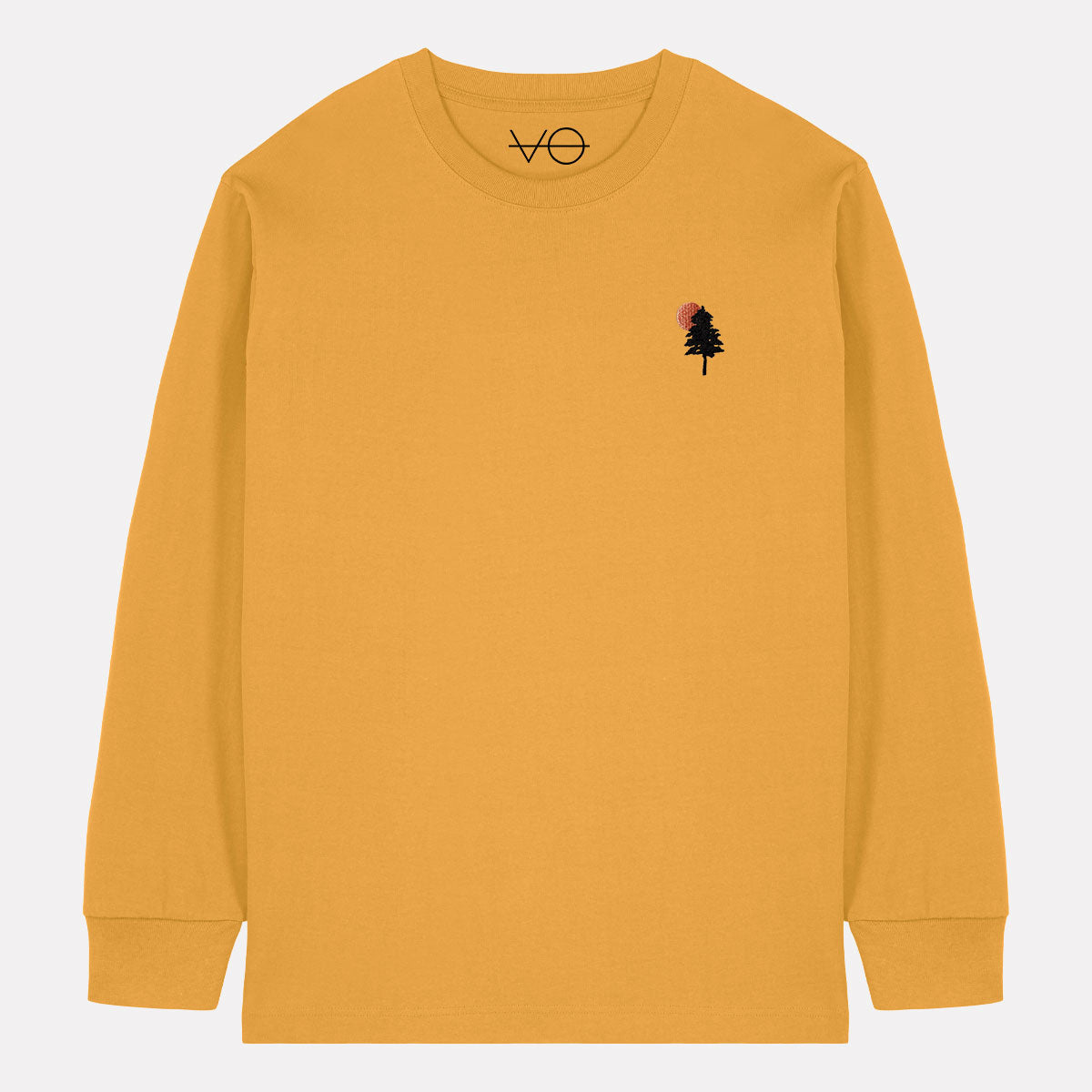 Evergreen Embroidered Long Sleeve T-Shirt (Unisex)