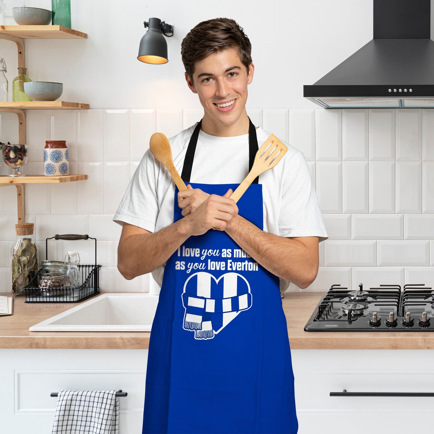 Love you as much as You Love Everton - Novelty Apron