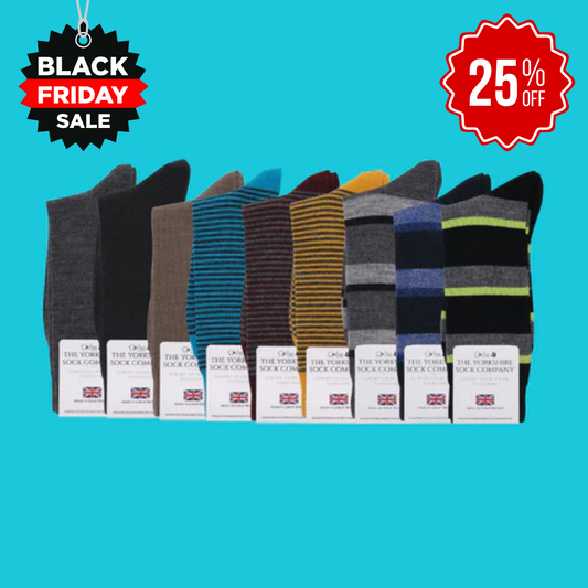 Everyday Merino Socks Selection - 9 Pair Gift Bundle