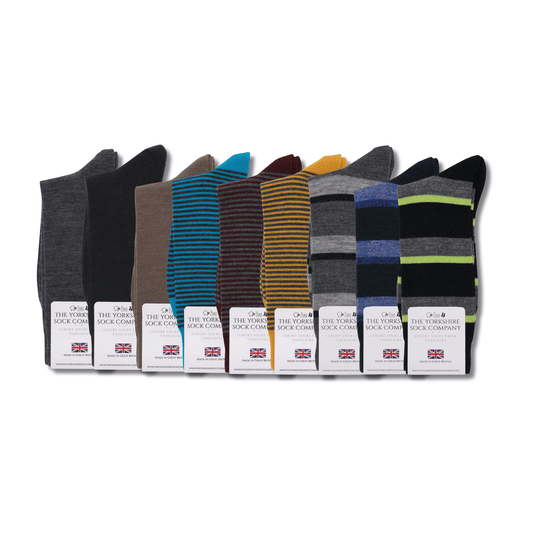 Duchy Everyday Merino Socks - 9 Pair Gift Bundle