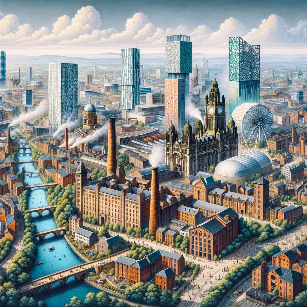 Evolutionary Manchester Canvas