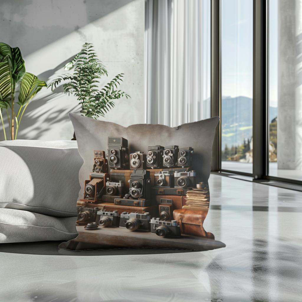 Timeless Capture Cotton Cushion