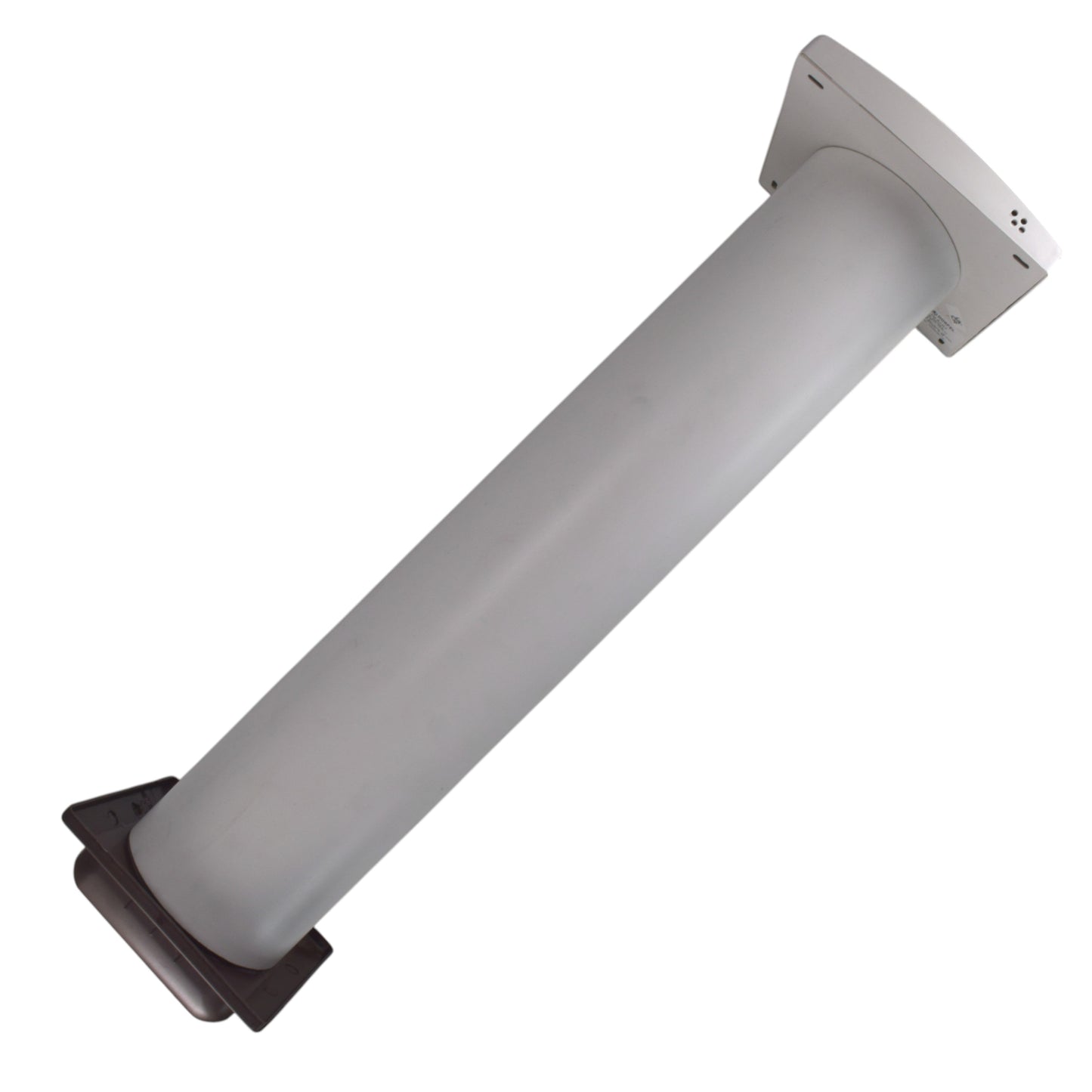 Through Wall Ventilation Kit - STYL Fan with Timer and Brown External Vent