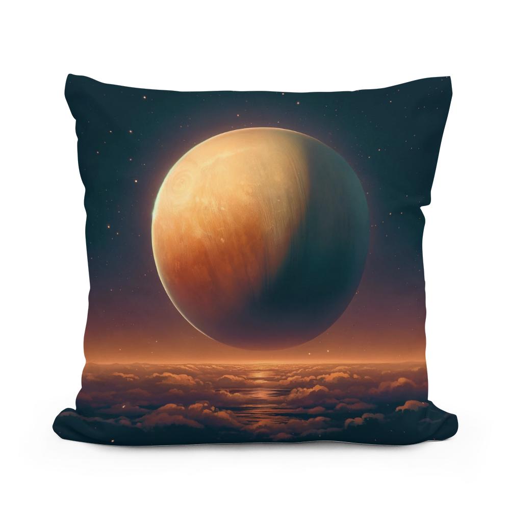Titan's Hazy Enigma Cotton Cushion