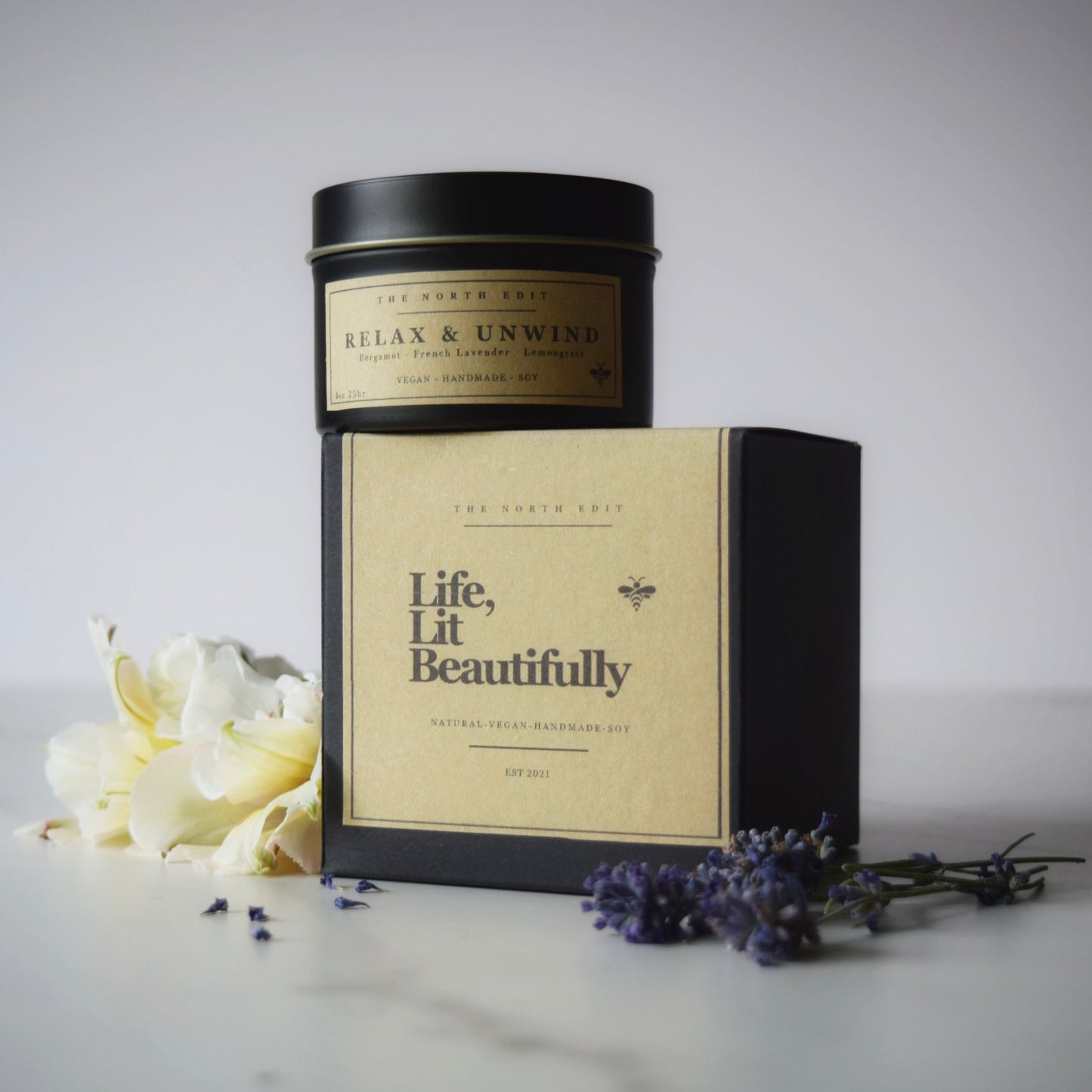 Relax & Unwind Aromatherapy Candle