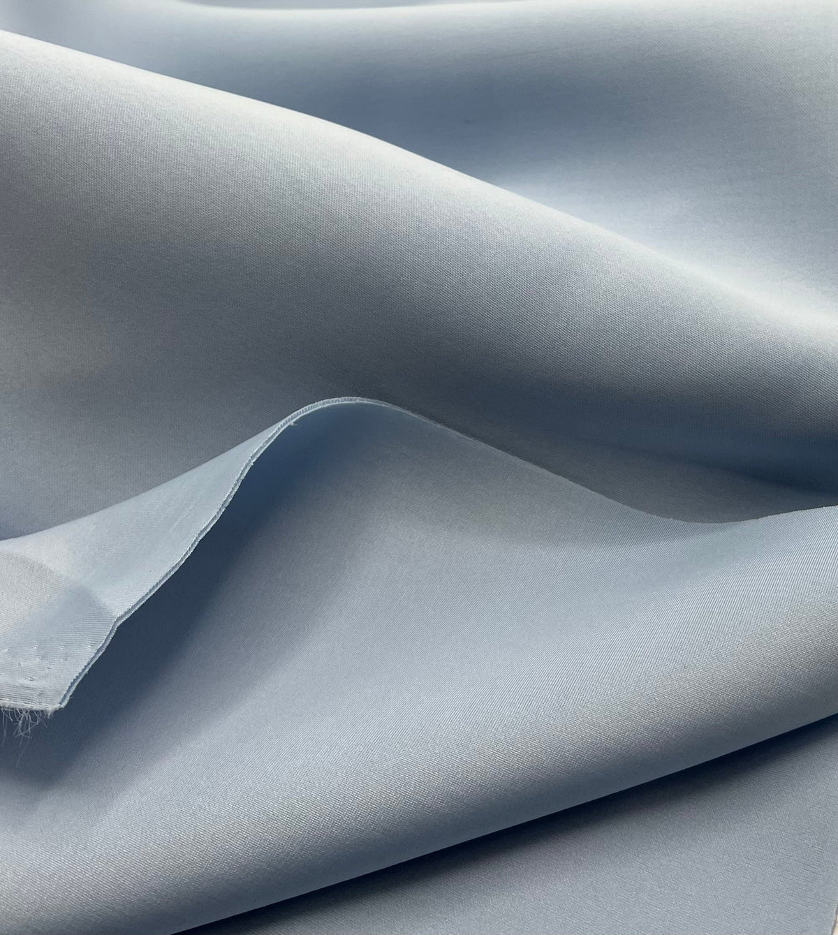 Plain Sky Blue Scuba Foam 3D Mono Scuba Stretch Fabric