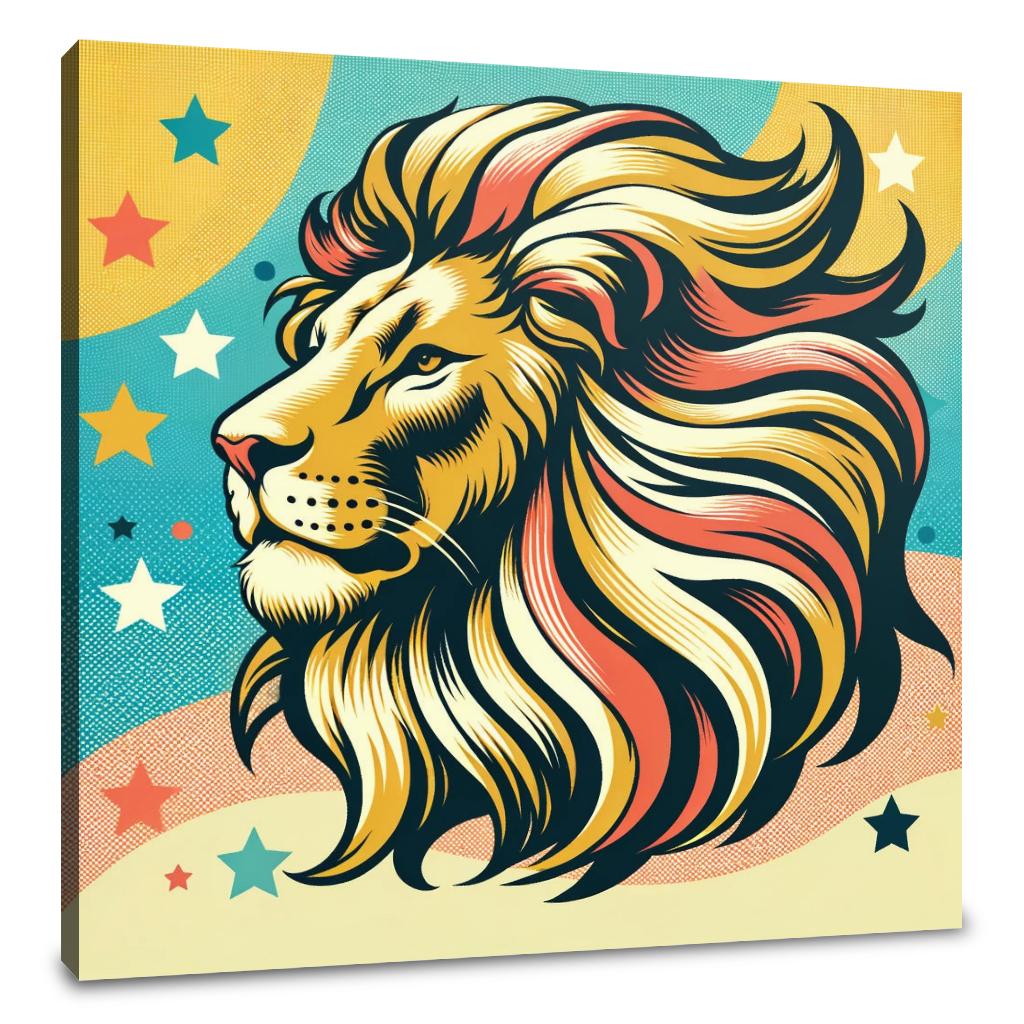 Majestic Lion Canvas