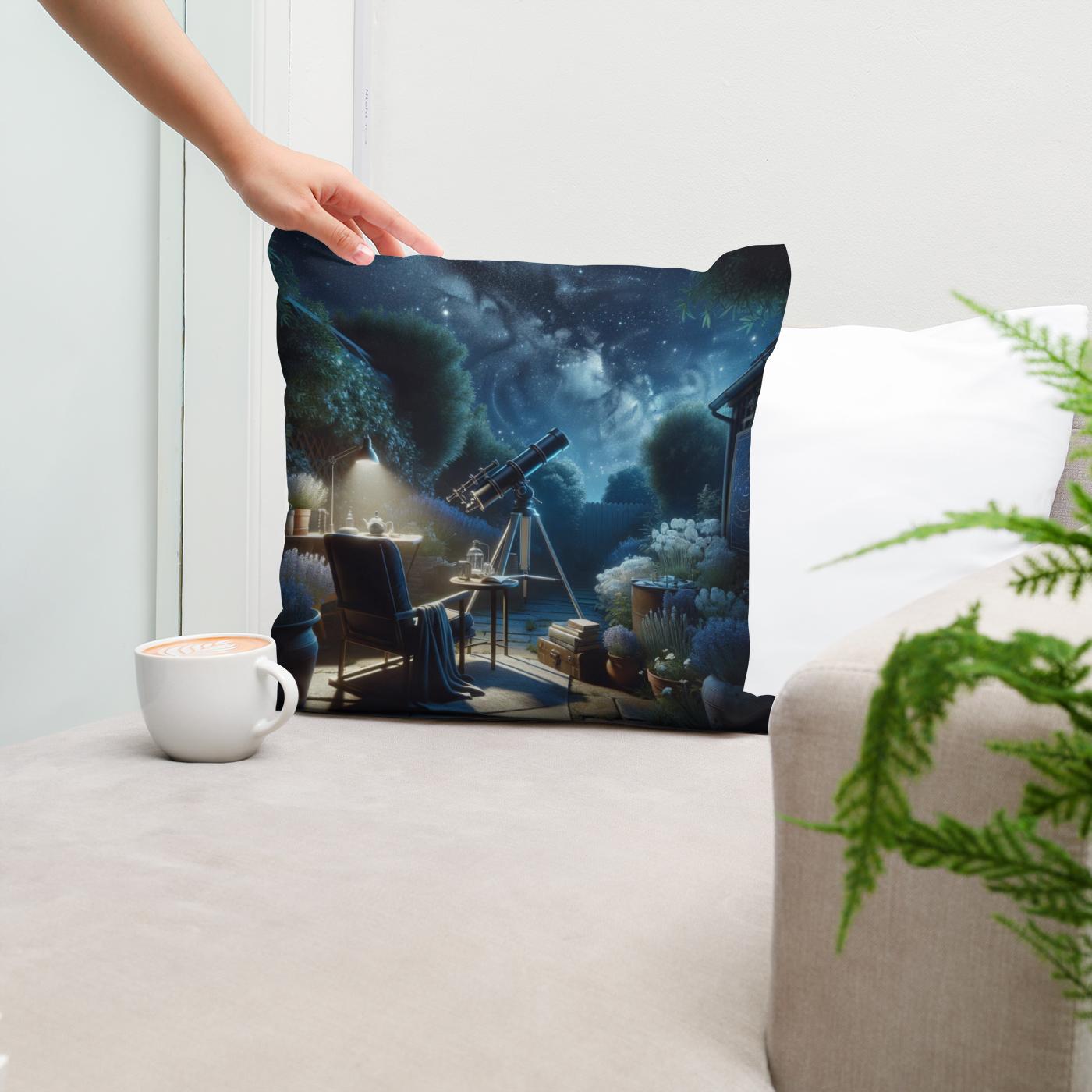 Starry Sojourn Cotton Cushion