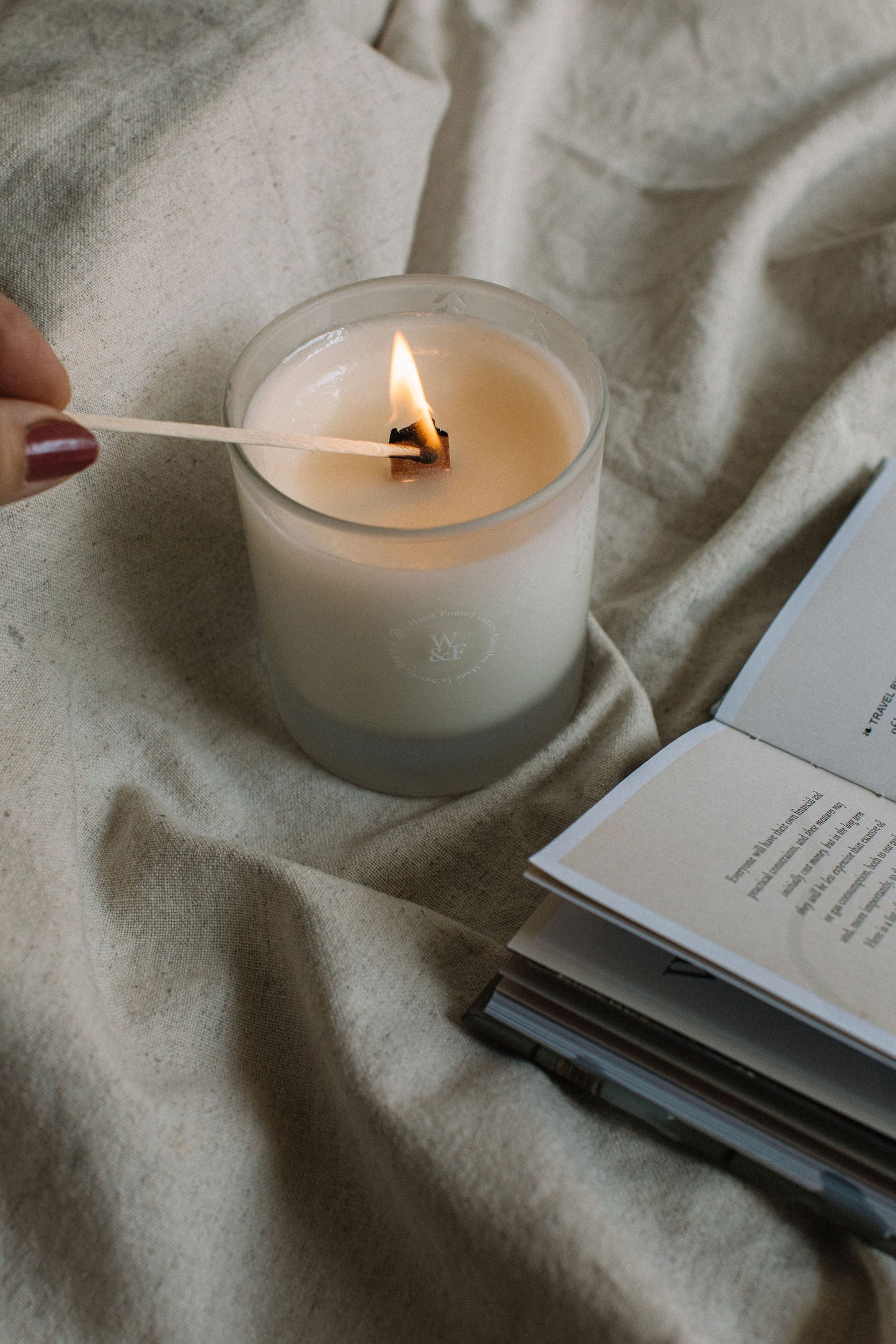 Refill Candle: Midnight Rose Garden - Rose, Patchouli, Tonka Bean