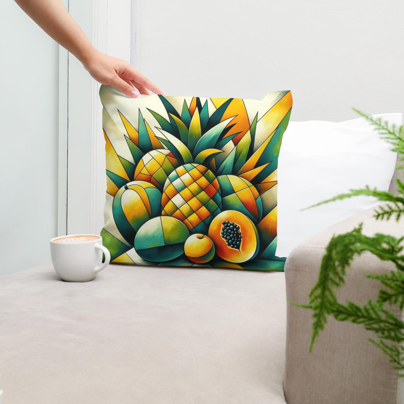 Tropical Tango Cotton Cushion