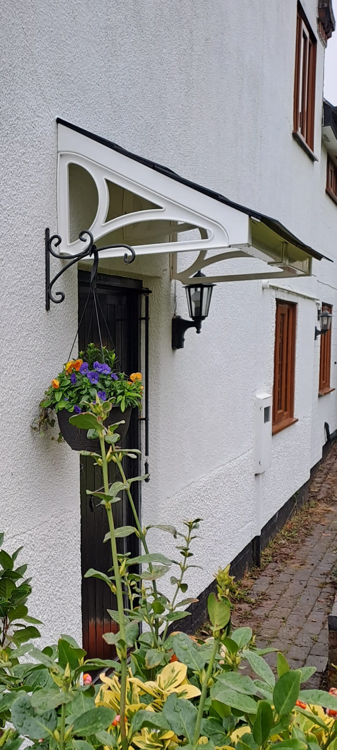 Cosgrove Lean-To Door Canopy - Flat Pack Porch Canopy
