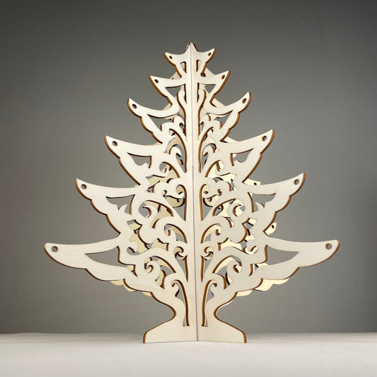 Christmas Tree #2 Kit - Flatpack Model Kit by Curious Rabbit ®