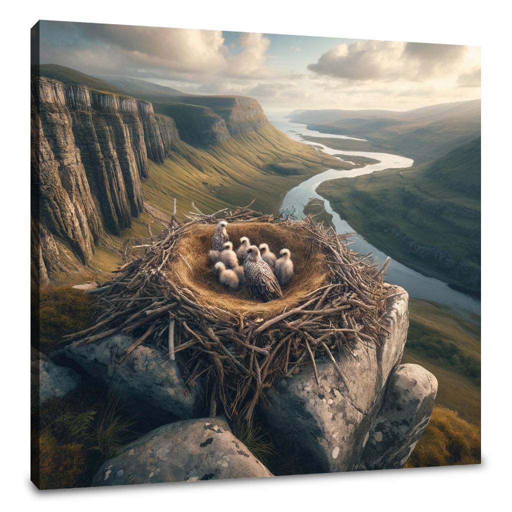 Eagle's Nest Majesty Canvas