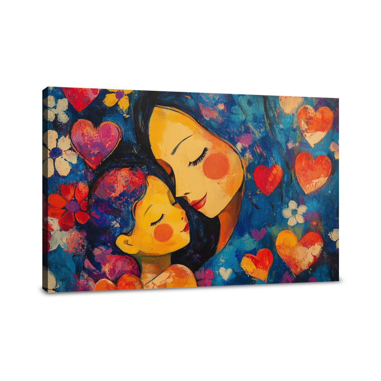 Maternal Embrace Canvas