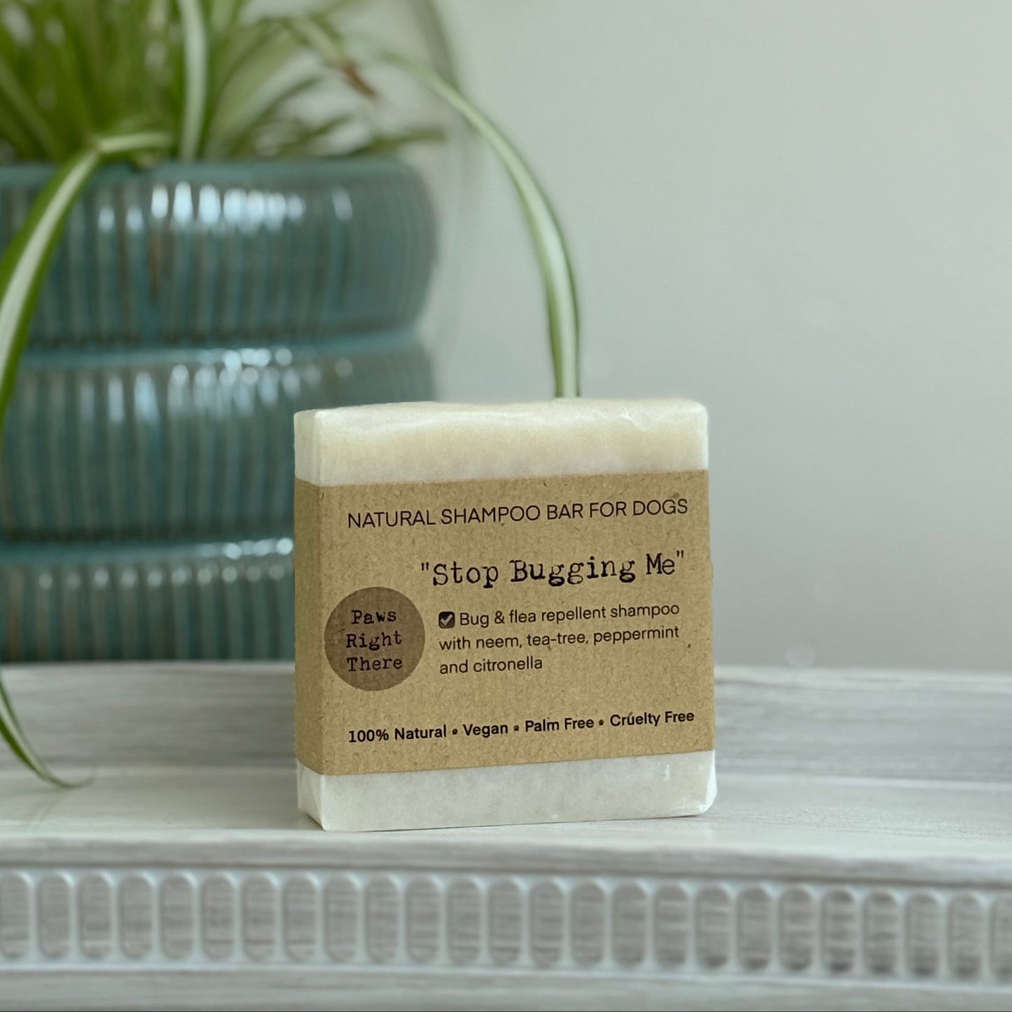 'Stop Bugging Me' Natural Dog Shampoo Bar