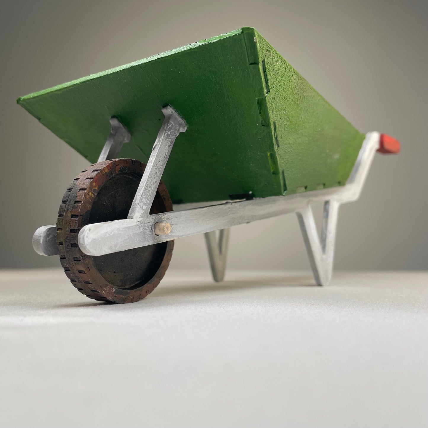 Wheelbarrow Planter - Pre-Built Model by Curious Rabbit ®
