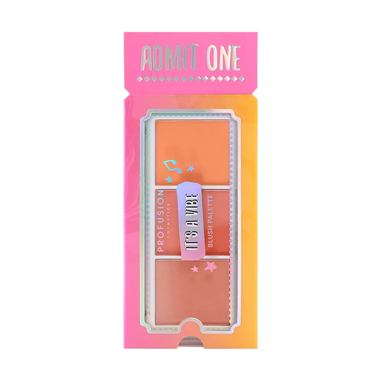 IT'S A VIBE | ADMIT ONE 3 SHADE BLUSH PALETTE