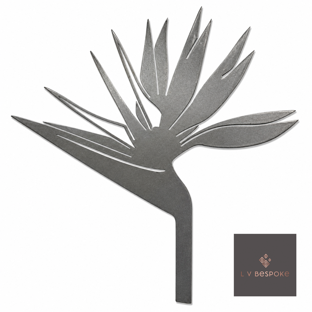 Tall Floral Garden Stake