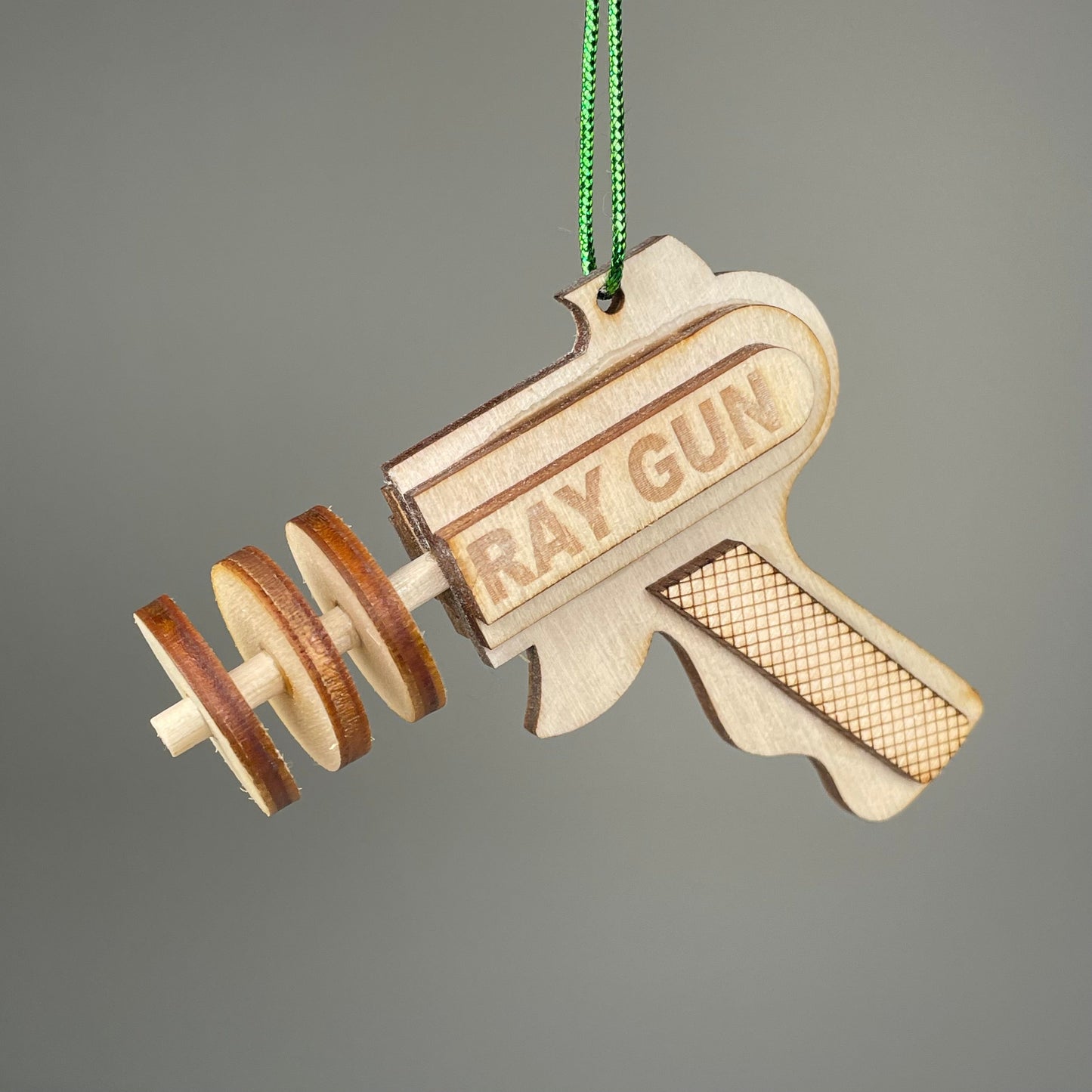 Ray Gun Bauble - Handmade Ornament By Curious Rabbit ®