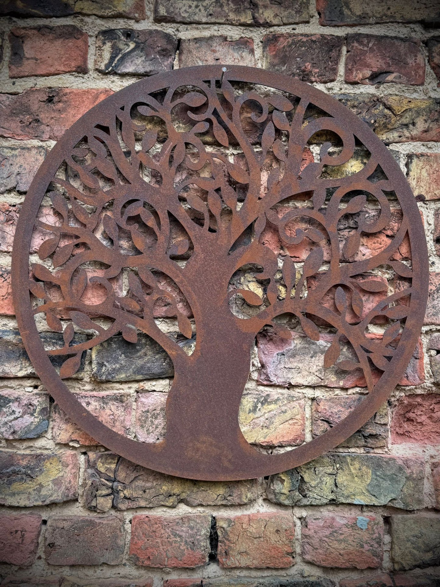 Rusty Tree Of Life Garden Decoration