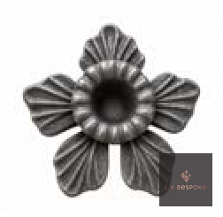 Short Floral Garden Stake