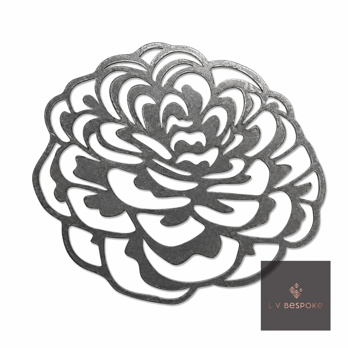 Tall Floral Garden Stake