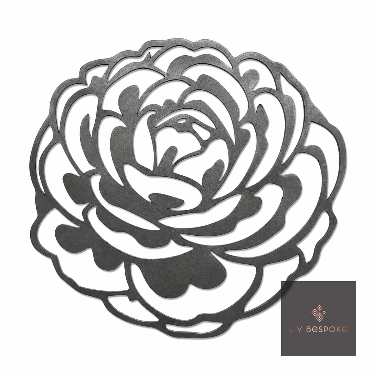 Tall Floral Garden Stake