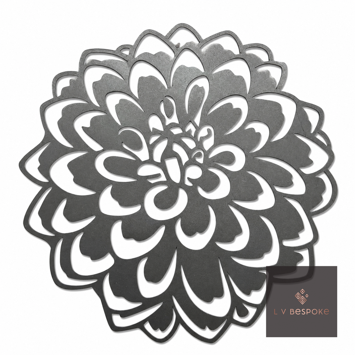 Tall Floral Garden Stake