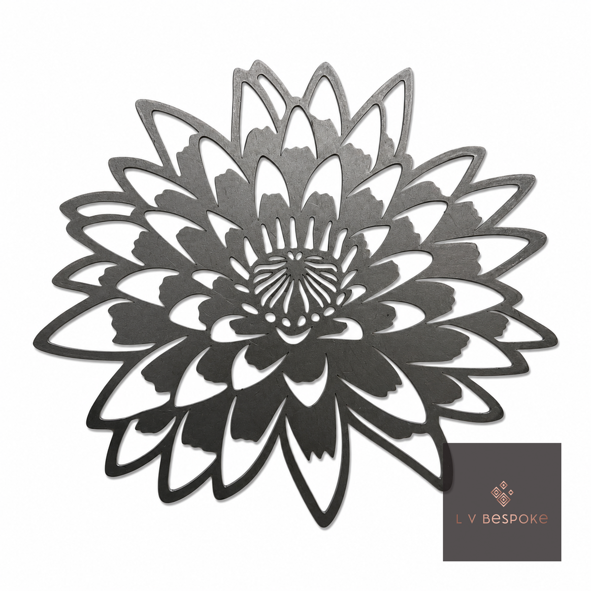 Tall Floral Garden Stake