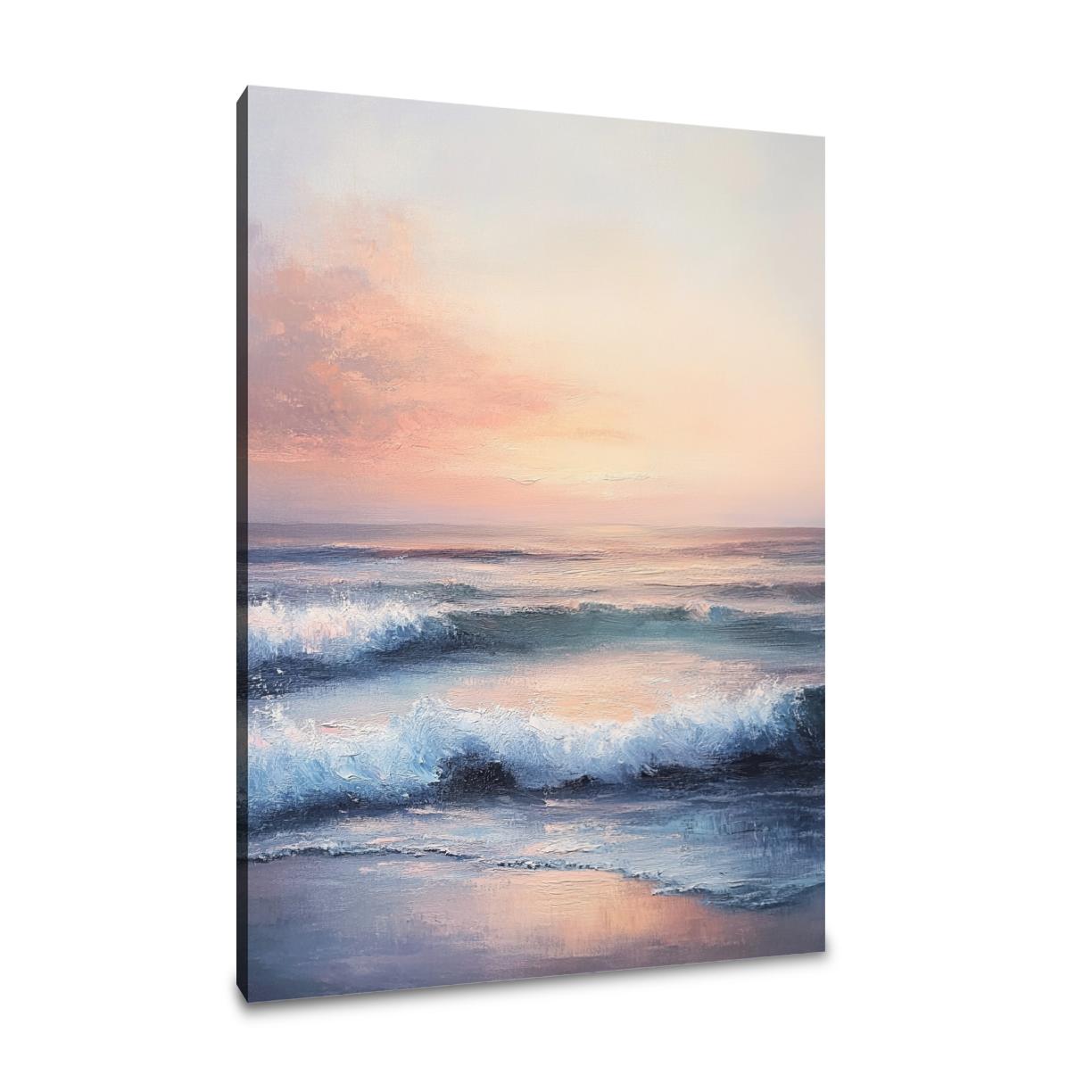 Ocean Mist Dawn Canvas