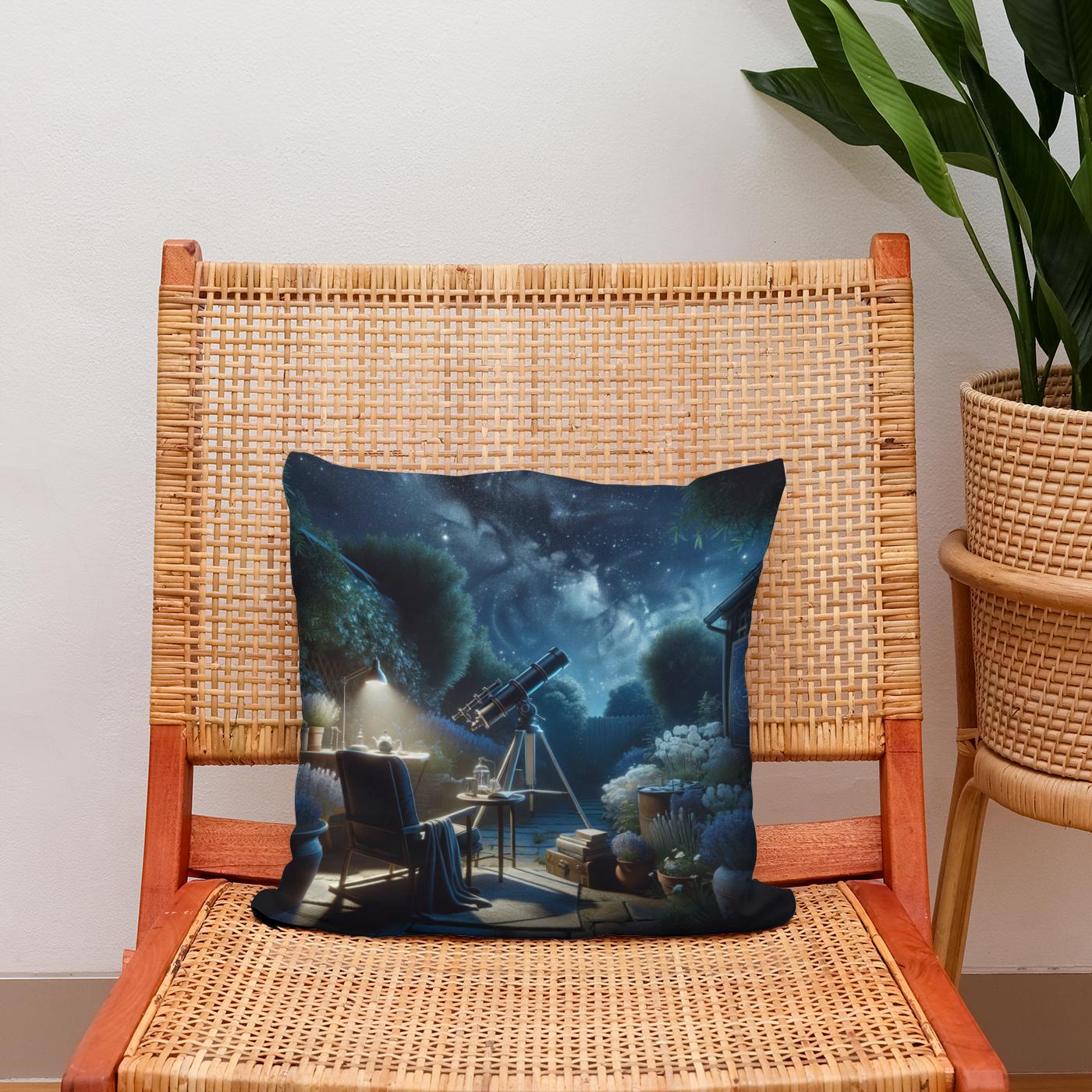 Starry Sojourn Cotton Cushion