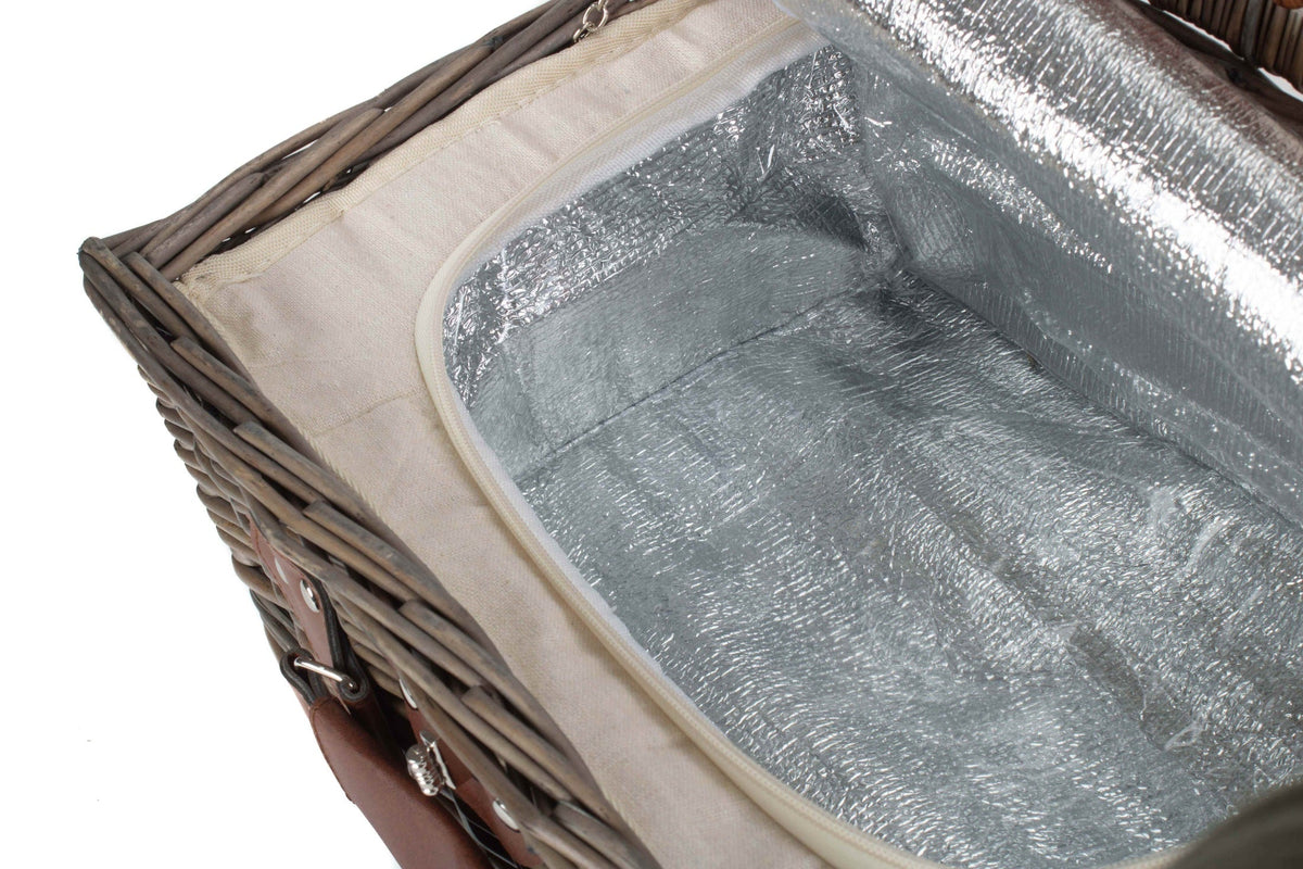 2 Person Chiller Picnic Hamper Basket