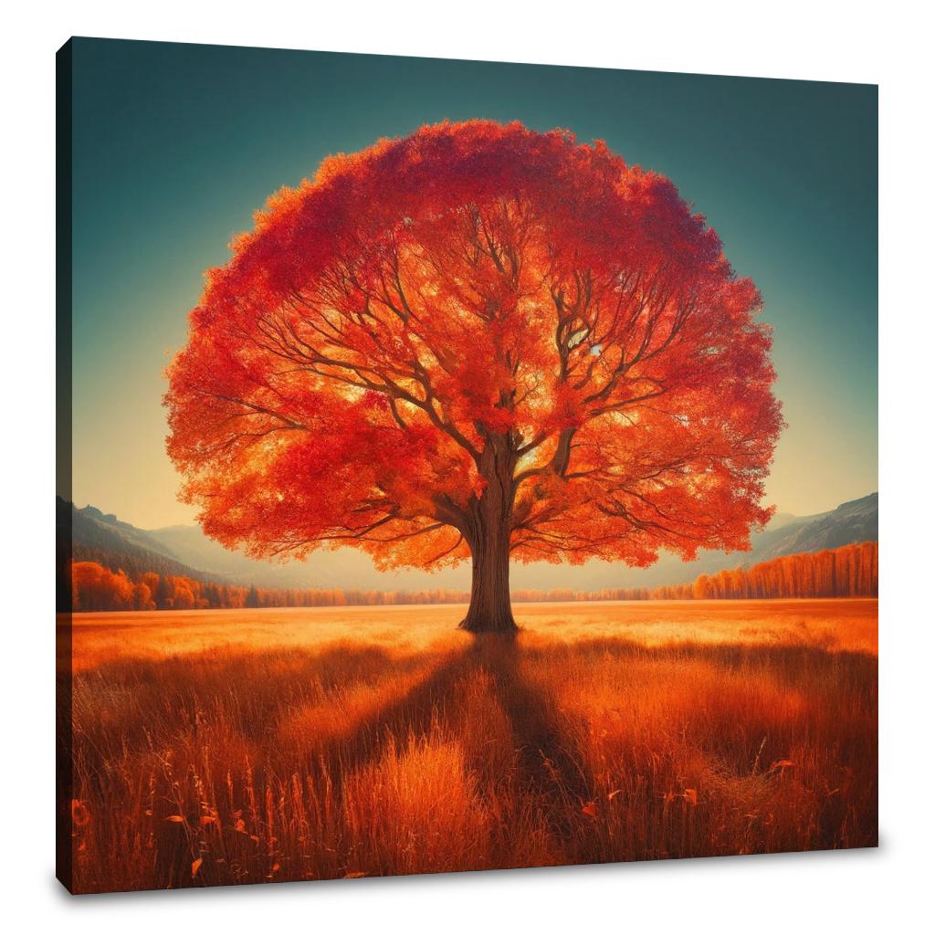 Autumn Solitude Canvas
