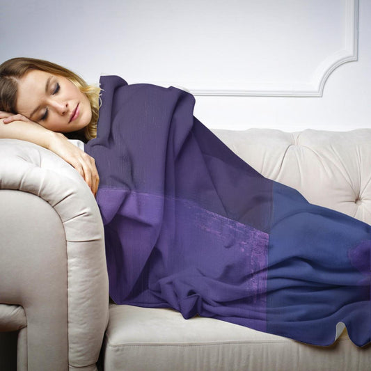 Melancholic Violet Blanket