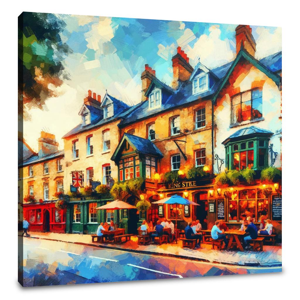Bristol's King Street Warmth Canvas