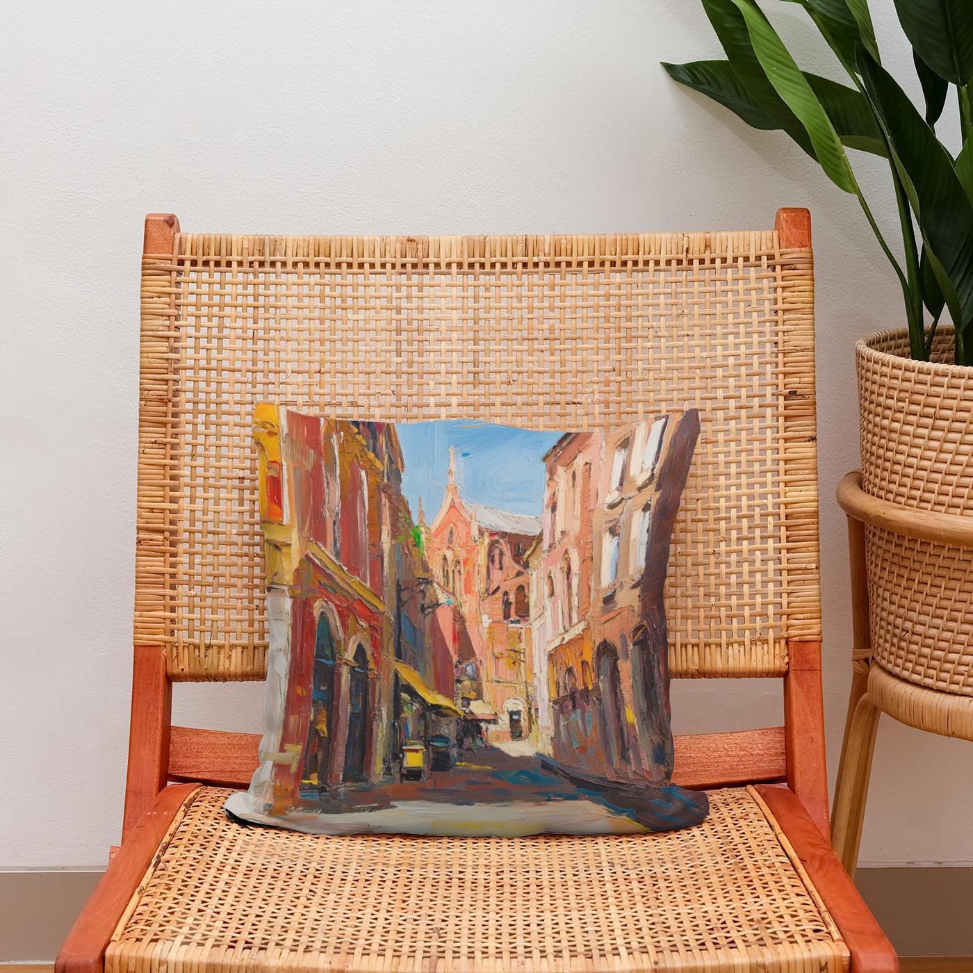 Rue de la Trinité Cotton Cushion