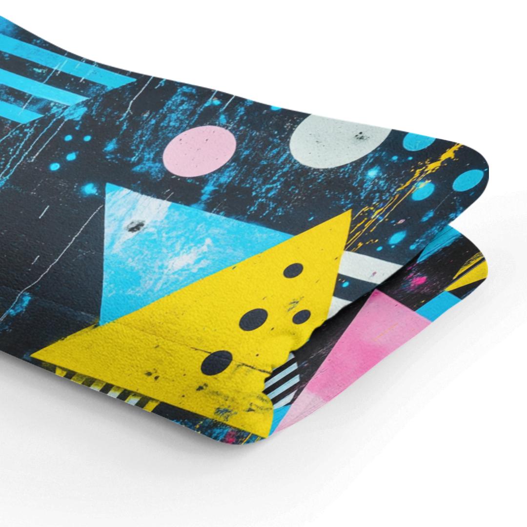 Geometric Graffiti Blanket
