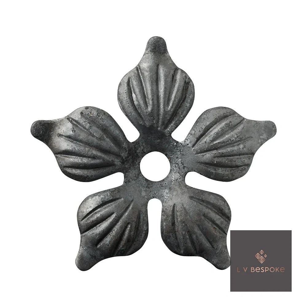 Short Floral Garden Stake