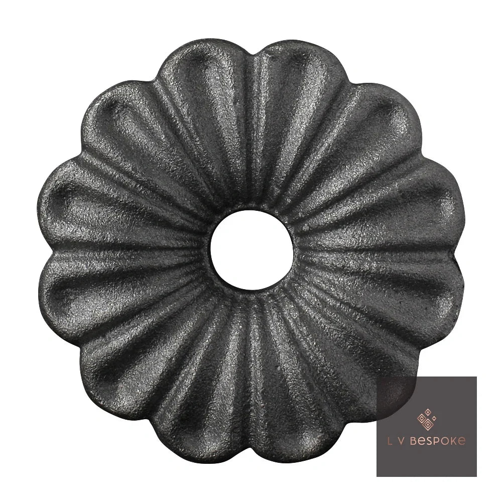 Short Floral Garden Stake