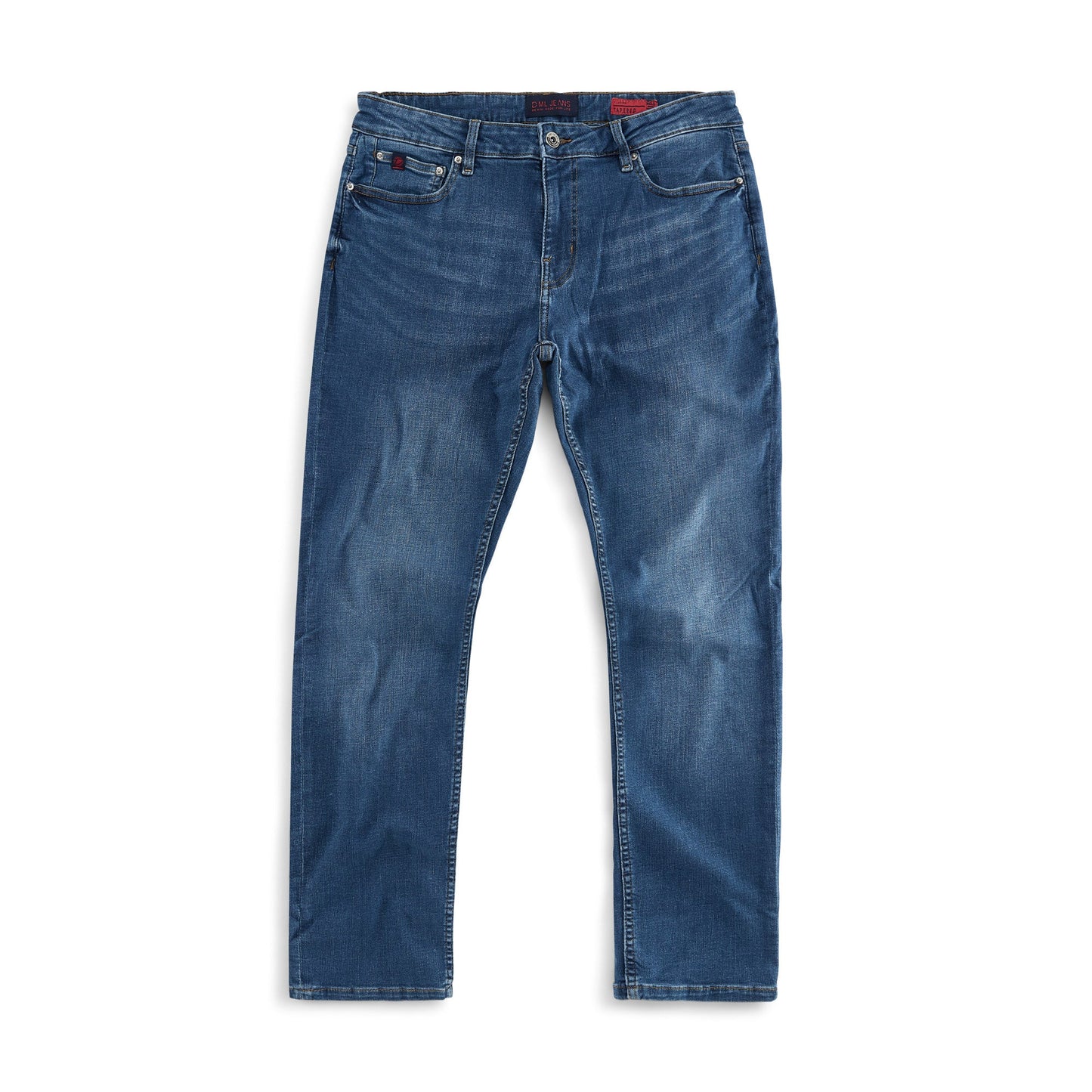 Florida Tapered Fit Jeans In Mid Blue