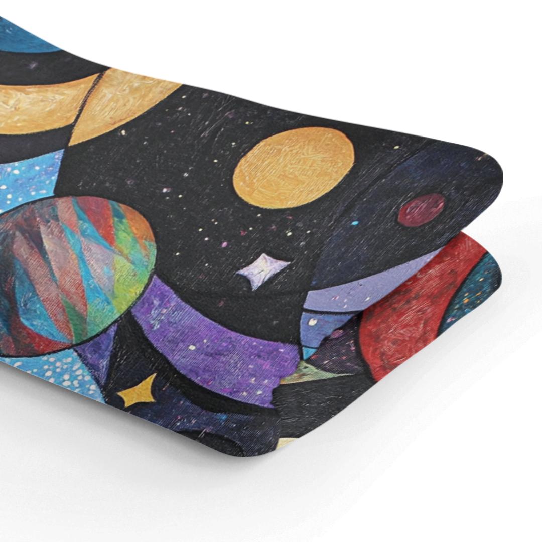 Cosmic Cubism Blanket